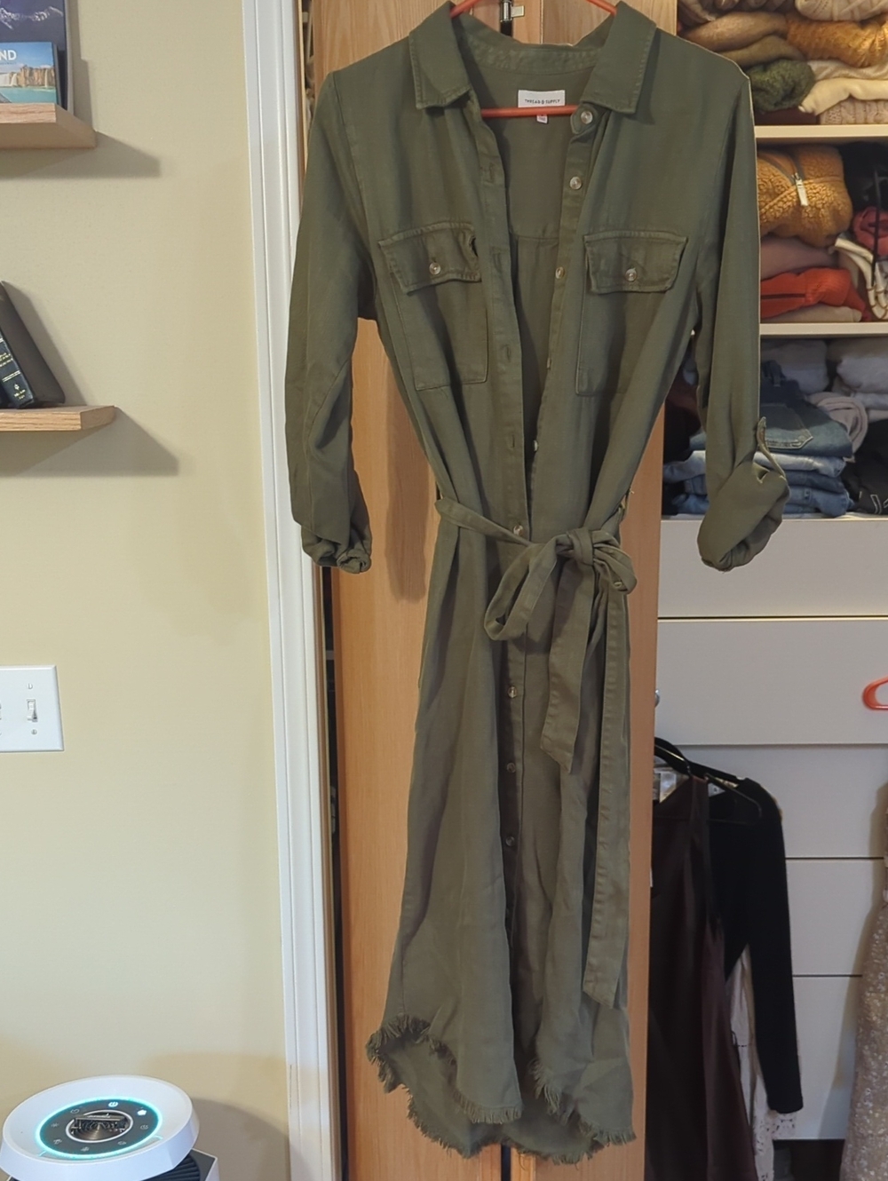 Thread & Supple Shirt Dress
